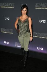 LIANA MENDOZA at Unsolved the Murders of Tupac and the Notorious B.I.G. Premiere in Los Angeles 02/22/2018