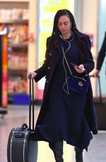 LILLY BECKER at Heathrow Airport in London 02/26/2018