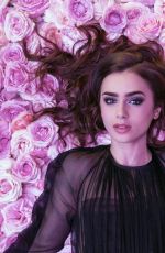 LILY COLLINS for Lancome Photoshoot