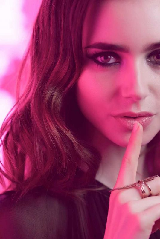 LILY COLLINS for Lancome Photoshoot