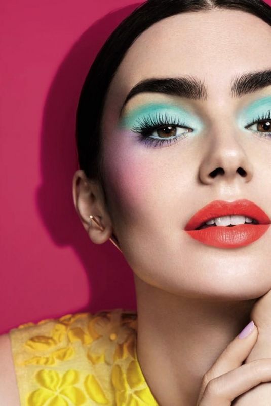 LILY COLLINS for Lancome Spring 2018 Makeup Collection