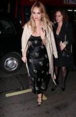 LILY JAMES at Vogue x Tiffany & Co Bafta Afterparty in London 02/18/2018