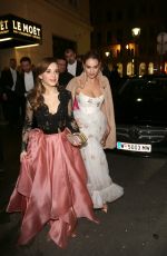 LILY JAMES Leaves Her Hotel in Vienna 02/08/2018