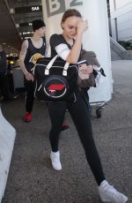 LILY-ROSE DEPP at LAX Airport in Los Angeles 02/03/2018