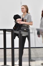 LILY-ROSE DEPP at Los Angeles International Airport 02/18/2018