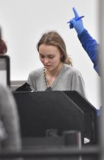 LILY-ROSE DEPP at Los Angeles International Airport 02/18/2018
