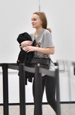 LILY-ROSE DEPP at Los Angeles International Airport 02/18/2018