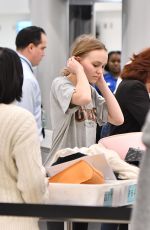 LILY-ROSE DEPP at Los Angeles International Airport 02/18/2018
