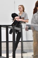 LILY-ROSE DEPP at Los Angeles International Airport 02/18/2018