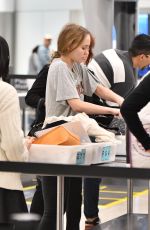 LILY-ROSE DEPP at Los Angeles International Airport 02/18/2018