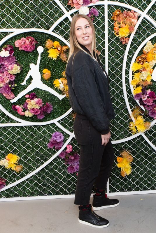 LINDSEY GREG at Revolve x Nike 1s Reimagined Pop-up Event in Los Angeles 02/16/2018