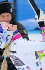 LINDSEY VONN Wins Alpine Skiing FIS World Cup Downhill in Germany 02/03/2018