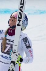 LINDSEY VONN Wins World Cup Downhill Race in Germany 02/04/2018
