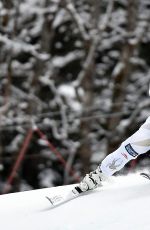 LINDSEY VONN Wins World Cup Downhill Race in Germany 02/04/2018