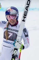 LINDSEY VONN Wins World Cup Downhill Race in Germany 02/04/2018