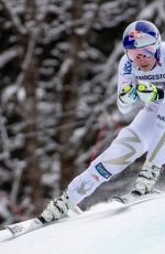 LINDSEY VONN Wins World Cup Downhill Race in Germany 02/04/2018