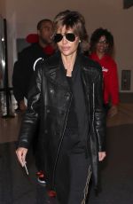 LISA RINNA at Los Angeles International Airport 02/27/2018