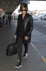LISA RINNA at Los Angeles International Airport 02/27/2018