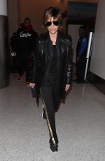 LISA RINNA at Los Angeles International Airport 02/27/2018