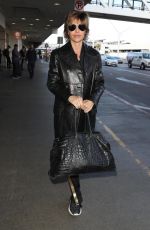 LISA RINNA at Los Angeles International Airport 02/27/2018