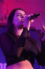 LIV DAWSON Performs at Bush Hall on the War Child Campaign at Brits Week in London 02/12/2018