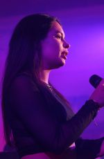 LIV DAWSON Performs at Bush Hall on the War Child Campaign at Brits Week in London 02/12/2018