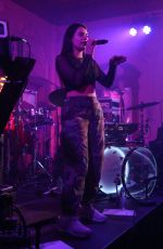 LIV DAWSON Performs at Bush Hall on the War Child Campaign at Brits Week in London 02/12/2018