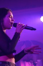 LIV DAWSON Performs at Bush Hall on the War Child Campaign at Brits Week in London 02/12/2018