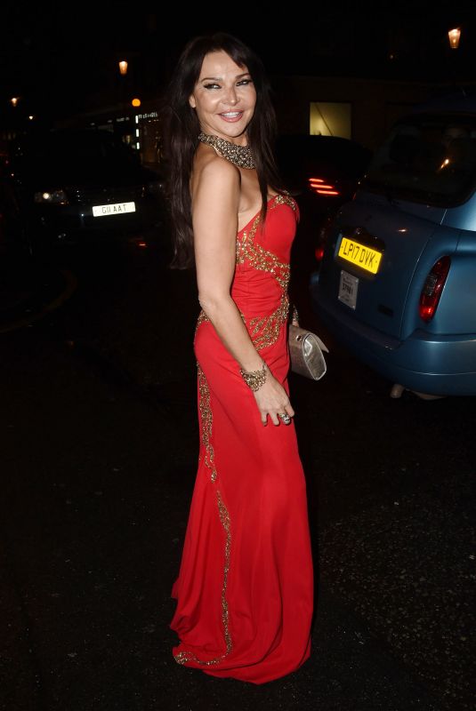 LIZZIE CUNDY at World Cancer Day Gala in London 02/03/2018