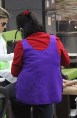 LORI LOUGHLIN at a Nail Salon in Beverly Hills 02/27/2018