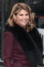 LORI LOUGHLIN at Today Show in New York 02/15/2018