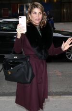 LORI LOUGHLIN at Today Show in New York 02/15/2018