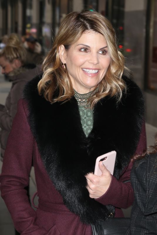LORI LOUGHLIN at Today Show in New York 02/15/2018