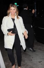 LORI LOUGHLIN Out for Dinner in West Hollywood 02/17/2018
