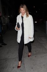 LORI LOUGHLIN Out for Dinner in West Hollywood 02/17/2018
