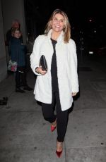 LORI LOUGHLIN Out for Dinner in West Hollywood 02/17/2018
