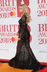 LOTTIE MOSS at Brit Awards 2018 in London 02/21/2018