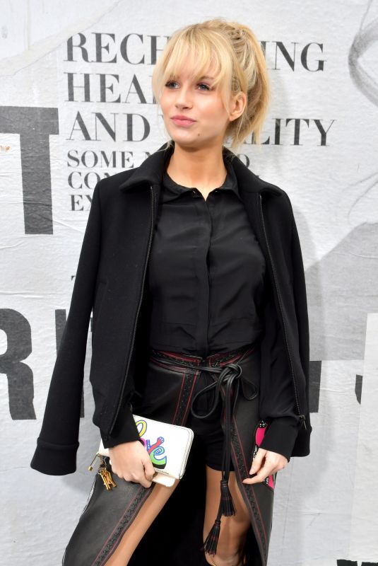 LOTTIE MOSS at Christian Dior Show at Paris Fashion Week 02/27/2018