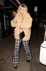 LOTTIE MOSS at Covent Garden 1st Birthday Party in London 01/31/2018