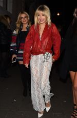 LOTTIE MOSS at Valentine Sozbilir Birthday Party in London 02/09/2018