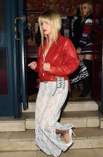 LOTTIE MOSS at Valentine Sozbilir Birthday Party in London 02/09/2018