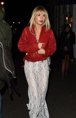 LOTTIE MOSS at Valentine Sozbilir Birthday Party in London 02/09/2018