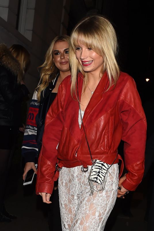 LOTTIE MOSS at Valentine Sozbilir Birthday Party in London 02/09/2018