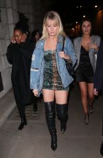 LOTTIE MOSS at Wonderland Magazine x MTV Party at London Fashion Week 02/16/2018