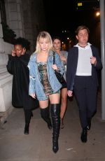 LOTTIE MOSS at Wonderland Magazine x MTV Party at London Fashion Week 02/16/2018