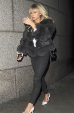 LOTTIE MOSS Leaves Mahiki Nightclub in London 02/01/2018