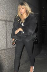 LOTTIE MOSS Leaves Mahiki Nightclub in London 02/01/2018