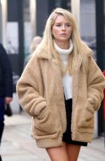 LOTTIE MOSS Out Shopping on Kins Road in London 02/12/2018
