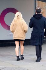 LOTTIE MOSS Out Shopping on Kins Road in London 02/12/2018