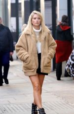 LOTTIE MOSS Out Shopping on Kins Road in London 02/12/2018